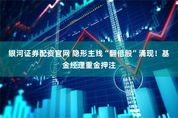 银河证券配资官网 隐形主线“翻倍股”涌现！基金经理重金押注