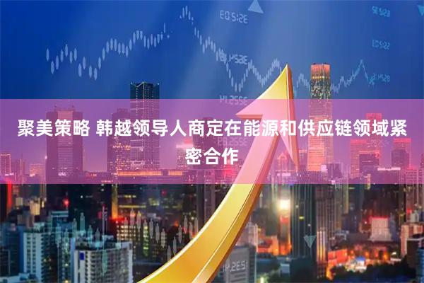 聚美策略 韩越领导人商定在能源和供应链领域紧密合作